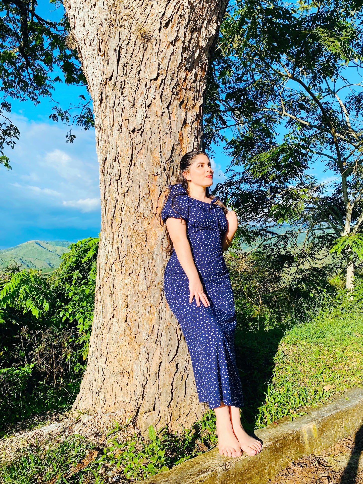 Vestido Alba azul💙