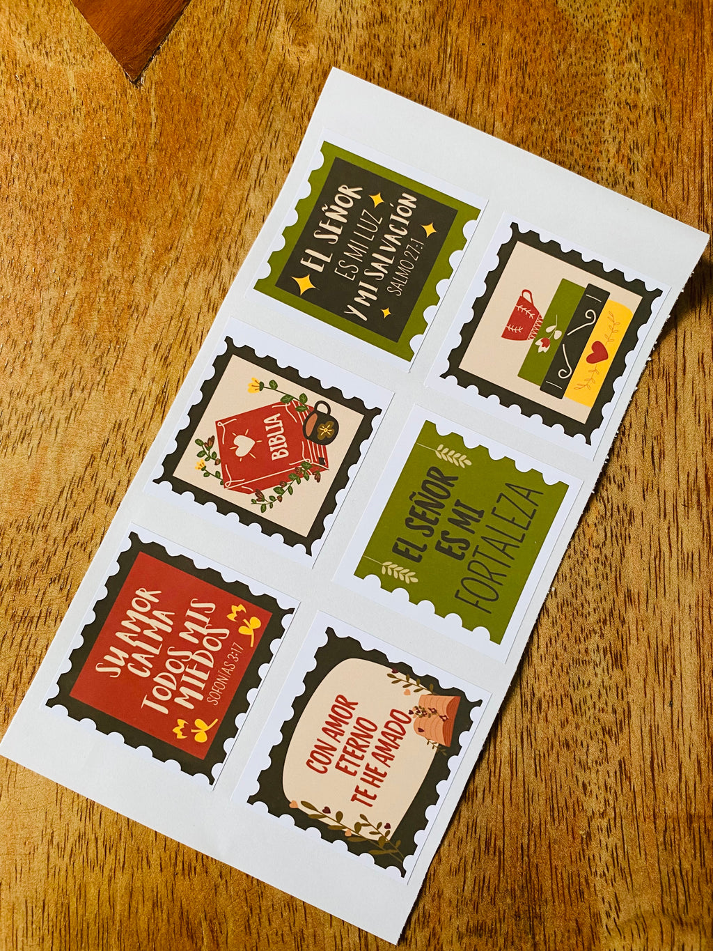 Stickers versículos