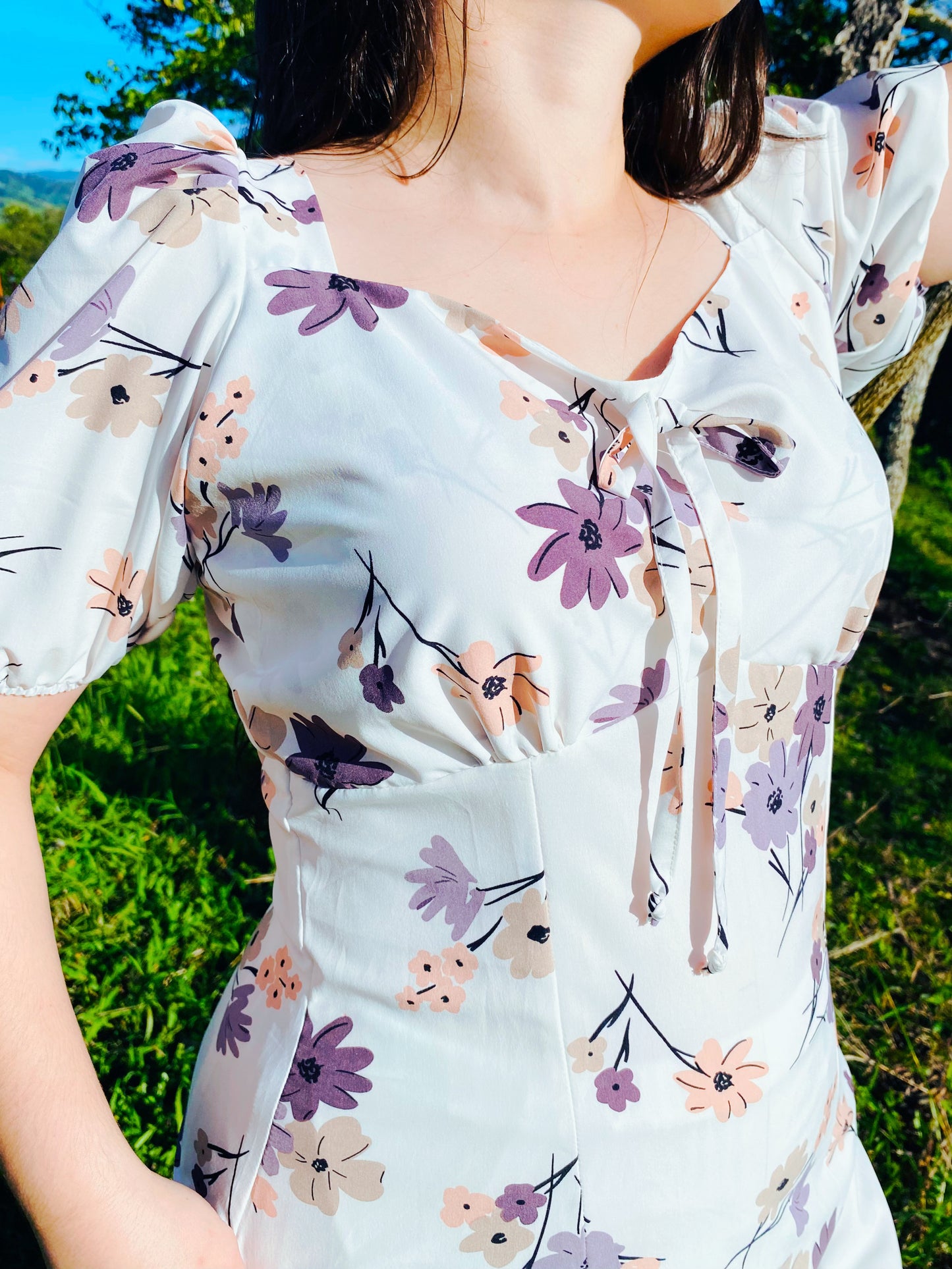 Vestido Alba 🤍💜