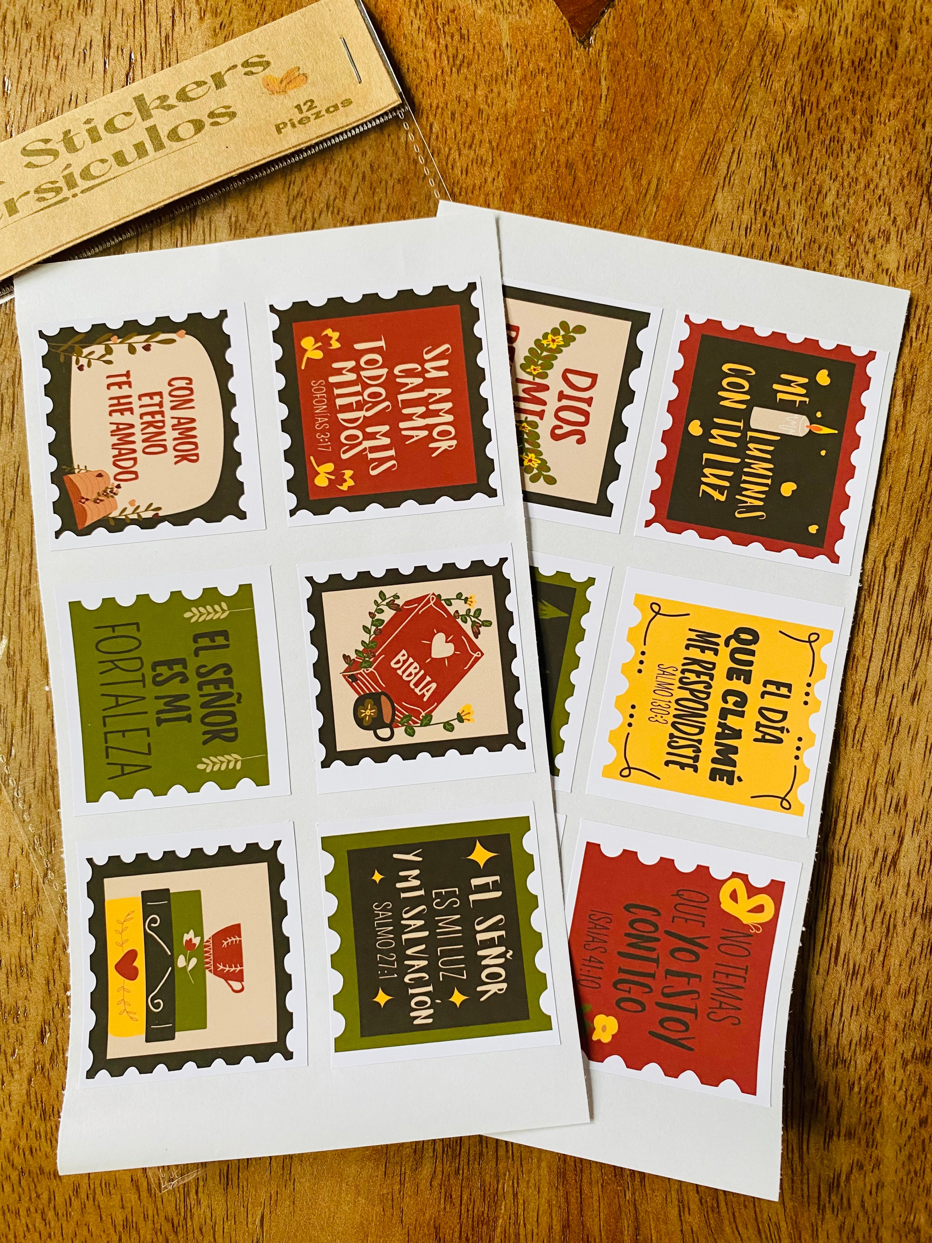 Stickers versículos